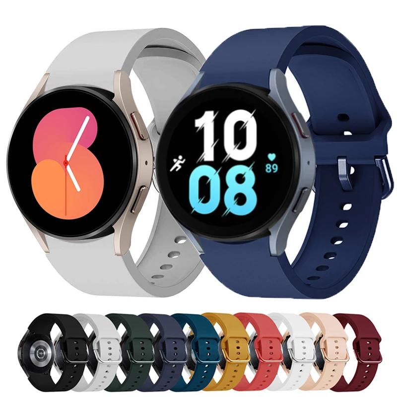 20mm Strap For Samsung Galaxy Watch 5 44mm/4 classic 46mm 42mm wristband Silicone Bracelet Galaxy Watch 4 5 pro 45mm 40mm Band
20mm Strap For Samsung Galaxy Watch 5 44mm/4 classic 46mm 42mm wristband Silicone Bracelet Galaxy Watch 4 5 pro 45mm 40mm Band