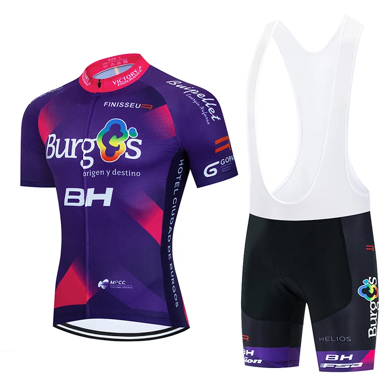 Team BURGOS BH Cycling Bib Set MTB Jersey Bicycle Clothing Road Bike Clothes Racing Shirt Short Maillot New Complete Summer Suit
Team BURGOS BH Cycling Bib Set MTB Jersey Bicycle Clothing Road Bike Clothes Racing Shirt Short Maillot New Complete Summer Suit