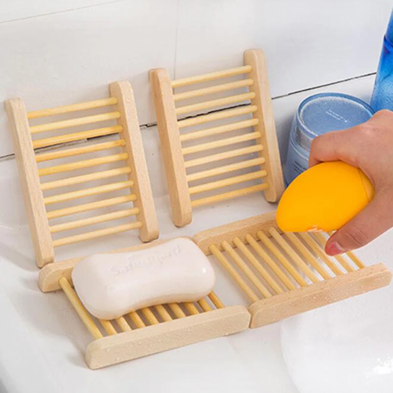 1PC Wooden Natural Soap Dishes Tray Holder Storage Soap Rack Plate Box Container Portable Bathroom Soap Dish Storage Box
1PC Wooden Natural Soap Dishes Tray Holder Storage Soap Rack Plate Box Container Portable Bathroom Soap Dish Storage Box