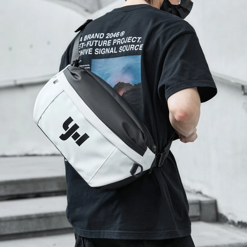 Manufacturer's direct selling trendy brand crossbody bag, men's backpack, lightweight functional small bag, cycling trend single
Manufacturer's direct selling trendy brand crossbody bag, men's backpack, lightweight functional small bag, cycling trend single