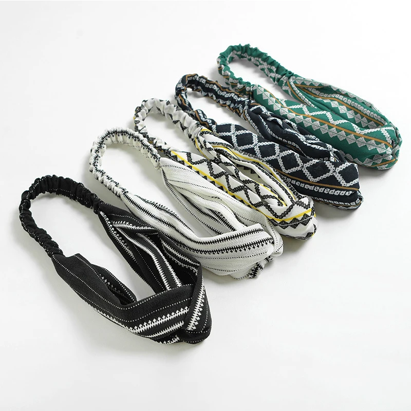 Vintage Women Cross Stripe Hair Bands Girls Print Flower Headbands Fashion Turban Make up Hair Accessories Bohe Women Headbands
Vintage Women Cross Stripe Hair Bands Girls Print Flower Headbands Fashion Turban Make up Hair Accessories Bohe Women Headbands
