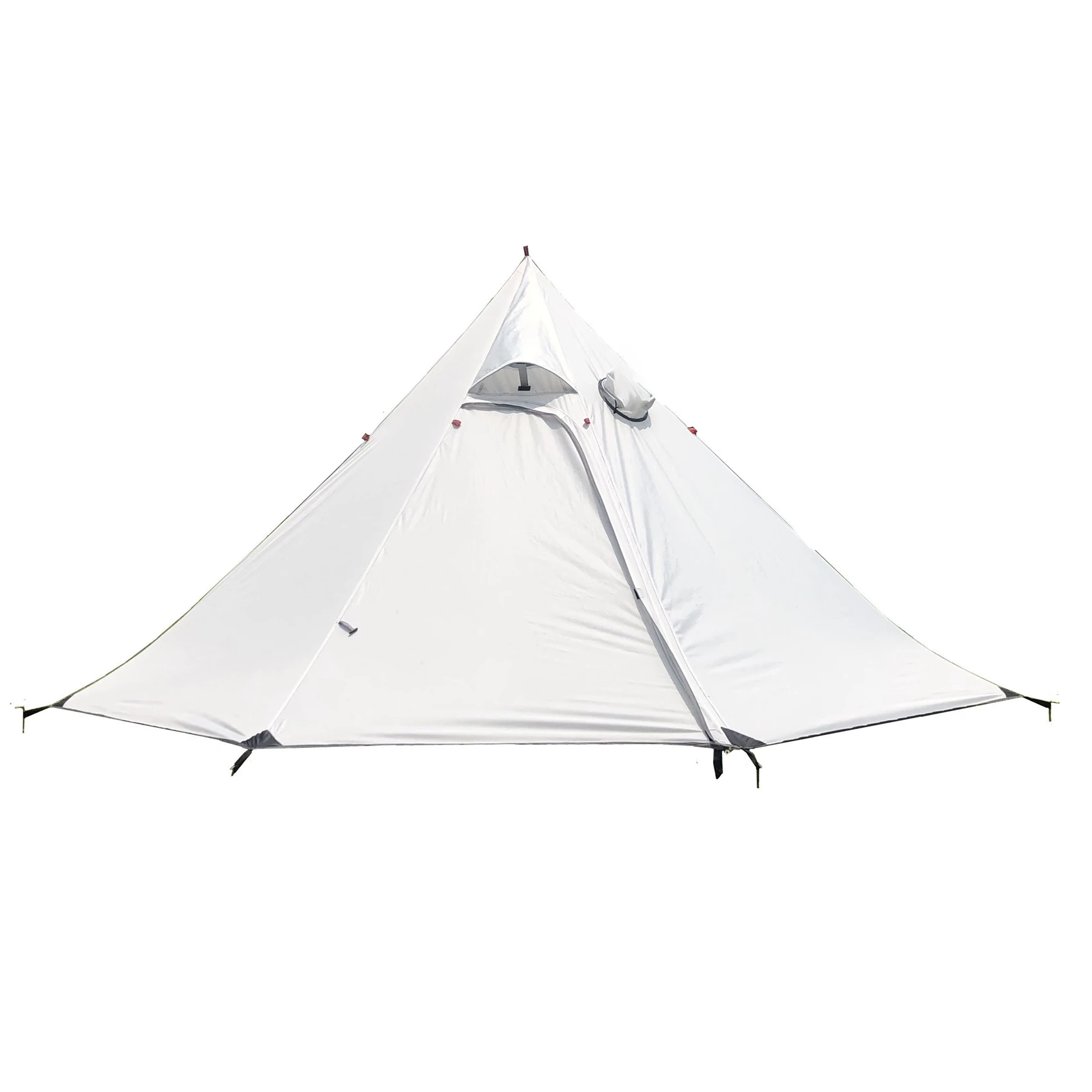 Camping Pyramid Tent Ultralight Large Sun Shade Shelter Teepee with Stove Pipe Hole for Outdoor Backpacking Hiking
Camping Pyramid Tent Ultralight Large Sun Shade Shelter Teepee with Stove Pipe Hole for Outdoor Backpacking Hiking