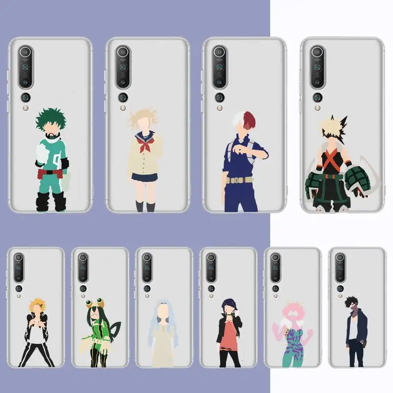 YNDFCNB My Hero Academia Phone Case for Samsung S20 S10 lite S21 plus for Redmi Note8 9pro for Huawei P20 Clear Case
YNDFCNB My Hero Academia Phone Case for Samsung S20 S10 lite S21 plus for Redmi Note8 9pro for Huawei P20 Clear Case