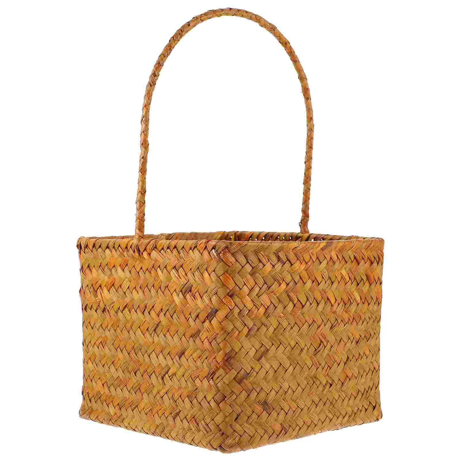 Woven Flower Basket Flower Arrangement Basket Wedding Flower Girl Basket with Handle
Woven Flower Basket Flower Arrangement Basket Wedding Flower Girl Basket with Handle