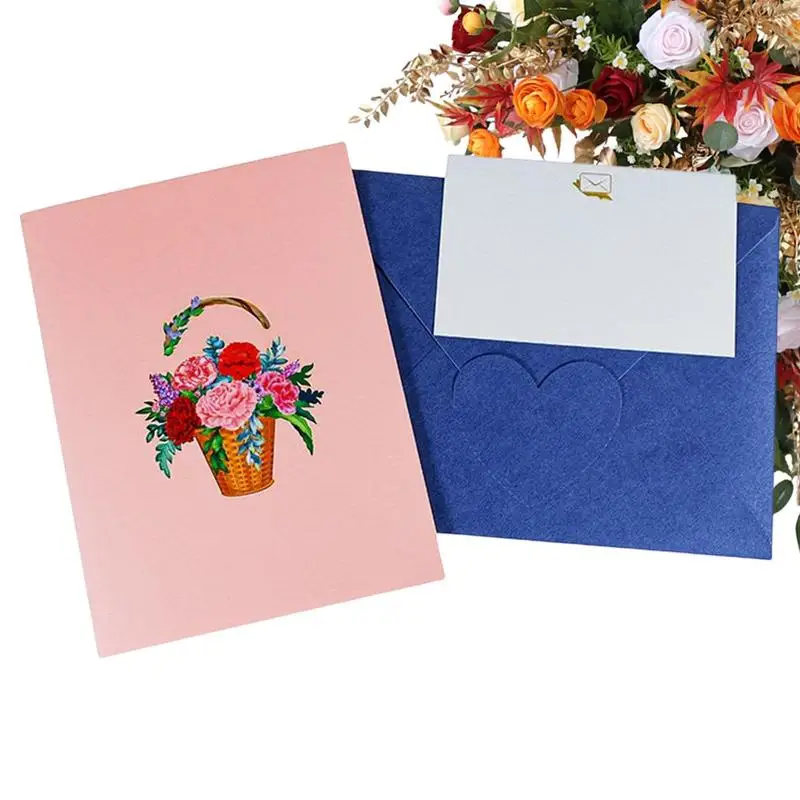 Paper Flower Card Colorful Birthday Cards For Women 3D Wedding Decoration With Note Card Birthday Card Thank You Card Handmade
Paper Flower Card Colorful Birthday Cards For Women 3D Wedding Decoration With Note Card Birthday Card Thank You Card Handmade