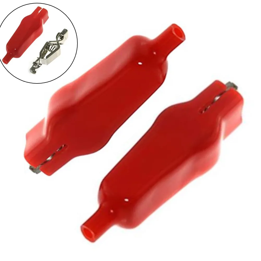 2PCS 20A Metal Alligator Clip Crocodile Electrical Clamp Testing Probe Meter Black Red Plastic Boot DIY Car Auto Battery
2PCS 20A Metal Alligator Clip Crocodile Electrical Clamp Testing Probe Meter Black Red Plastic Boot DIY Car Auto Battery