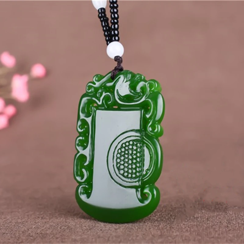 Natural Green Hand-carved Zodiac Dragon Jade Pendant Fashion Boutique Jewelry Men and Women Necklace Gift Accessories
Natural Green Hand-carved Zodiac Dragon Jade Pendant Fashion Boutique Jewelry Men and Women Necklace Gift Accessories