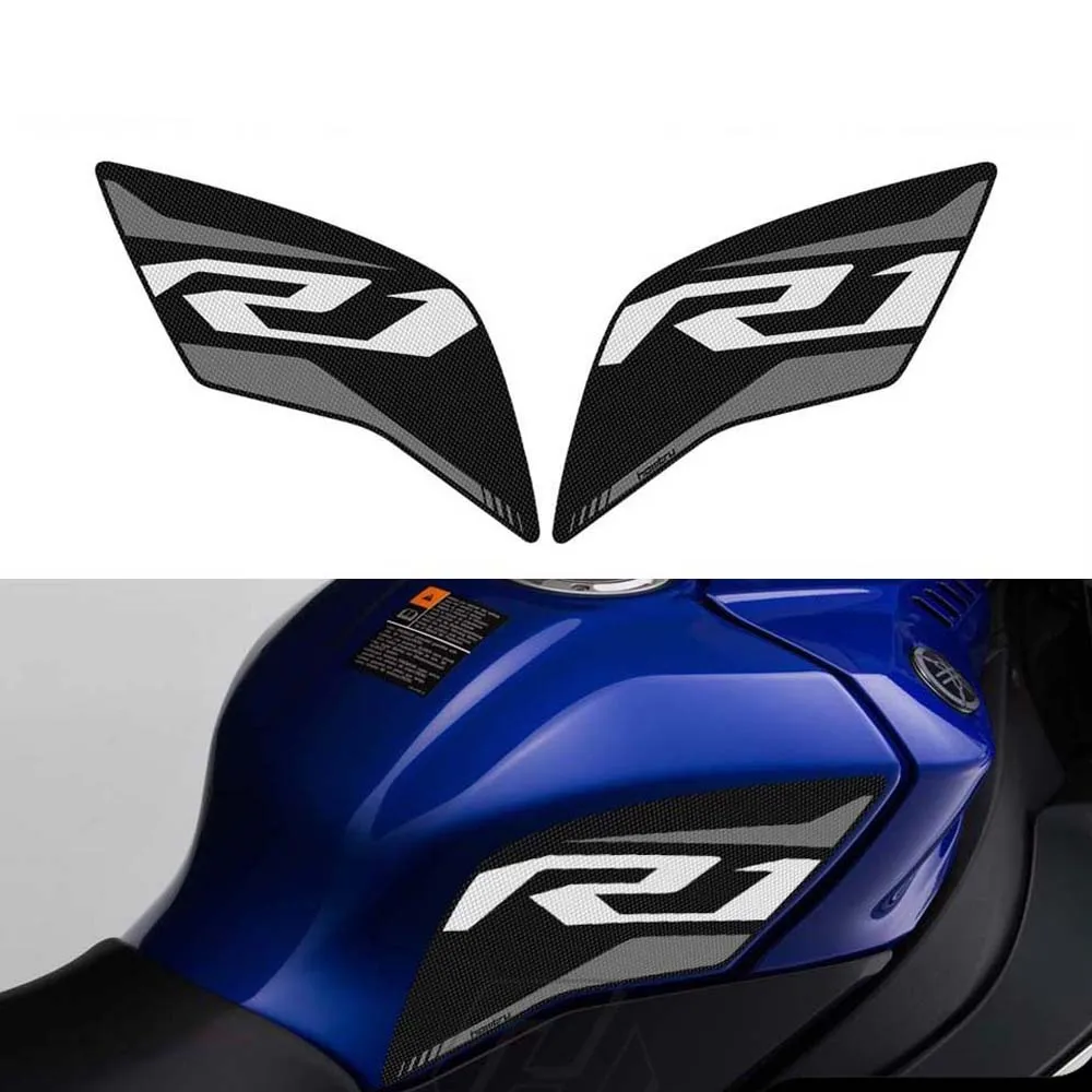 Мотоциклетный аксессуар, Боковой защитный коврик для бака для Yamaha YZF R1 2015-2019
Мотоциклетный аксессуар, Боковой защитный коврик для бака для Yamaha YZF R1 2015-2019
