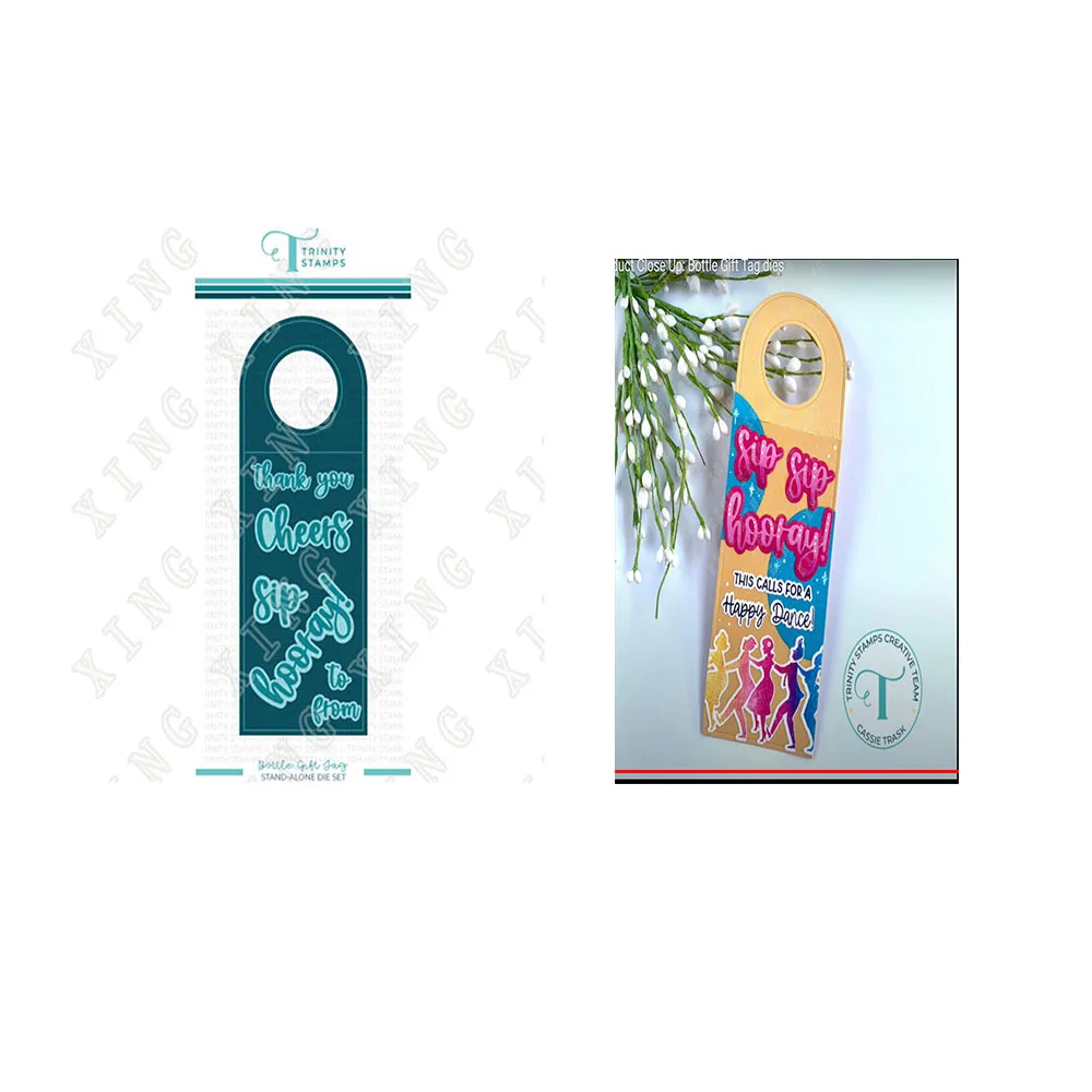 Bottle Gift Tag Metal Cutting Dies Scrapbook Diary Decoration Embossing Template Diy Greeting Card Handmade Arrival New Molds
Bottle Gift Tag Metal Cutting Dies Scrapbook Diary Decoration Embossing Template Diy Greeting Card Handmade Arrival New Molds