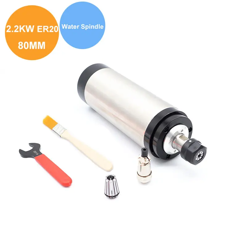 800w/1.5kw/2.2kw CNC Spindle Motor 220V 110V Water Cooled Engraving Machine Z Axis Shaft 80mm Spindle ER11 ER16 ER20 Collet Chuc
800w/1.5kw/2.2kw CNC Spindle Motor 220V 110V Water Cooled Engraving Machine Z Axis Shaft 80mm Spindle ER11 ER16 ER20 Collet Chuc