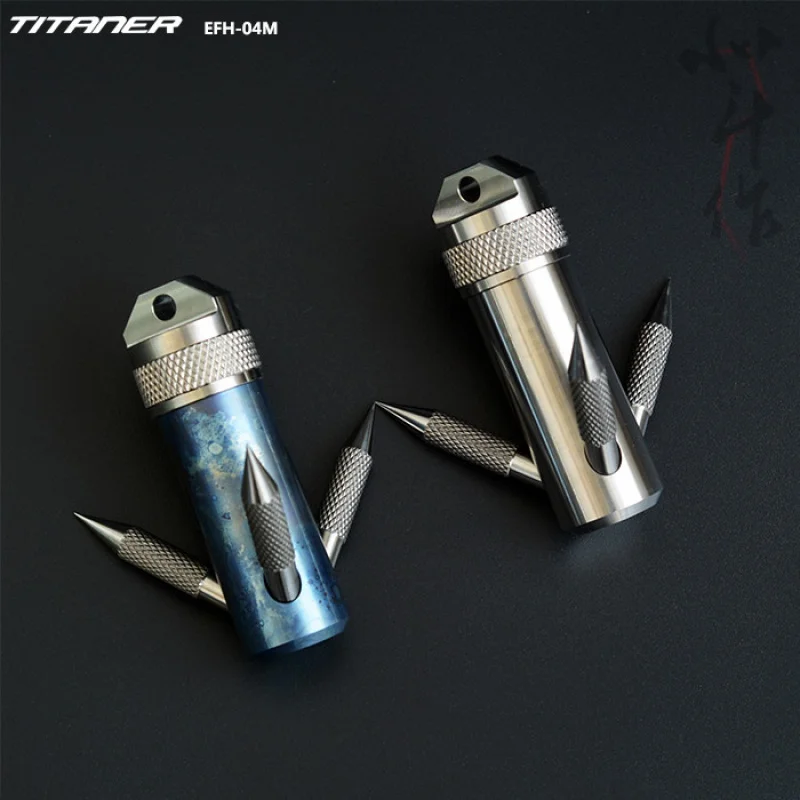 Titanium Alloy Capsule Grappling Hook Waterproof Storage Box Container Pill Can Multi-functional Portable EDC Tools
Titanium Alloy Capsule Grappling Hook Waterproof Storage Box Container Pill Can Multi-functional Portable EDC Tools