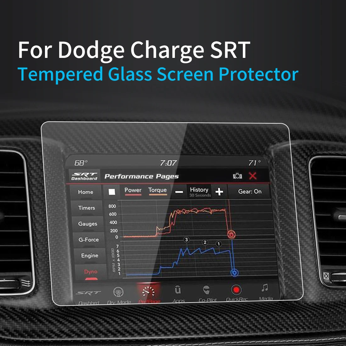 For 2023 Dodge Charge SRT Screen Protector Tempered Glass Protective Film Navigator Protection Auto Car Stickers Accessories
For 2023 Dodge Charge SRT Screen Protector Tempered Glass Protective Film Navigator Protection Auto Car Stickers Accessories