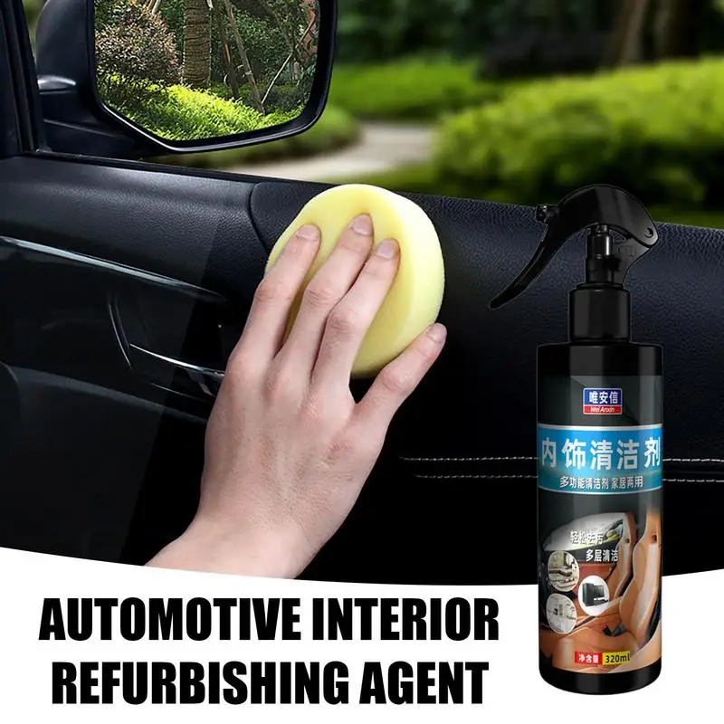 320ml Car Interior Cleaner Spray Auto Refurbishment Agent Automobile Plastic Renovator Agent For Cleaning Seats Dashboard Window
320ml Car Interior Cleaner Spray Auto Refurbishment Agent Automobile Plastic Renovator Agent For Cleaning Seats Dashboard Window