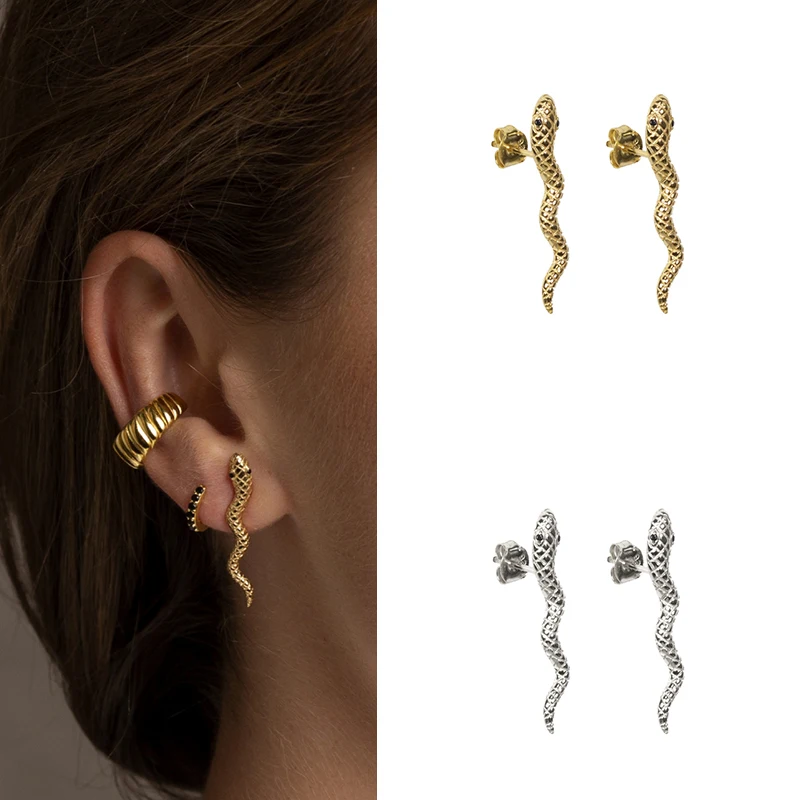 ISUEVA новые модные серьги в виде змеи из 18-каратного золота Женская Модная бижутерия 2021 Бесплатная доставка 
ISUEVA новые модные серьги в виде змеи из 18-каратного золота Женская Модная бижутерия 2021 Бесплатная доставка