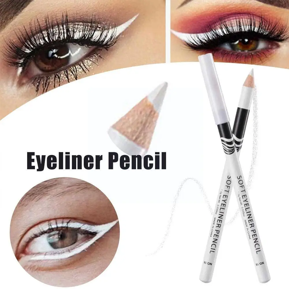 Waterproof White Eyeliner Pencil Long-Lasting Fast Dry Double-ended Eye Liner Pencil Make-up For Women Cosmetics Tool I9K7
Waterproof White Eyeliner Pencil Long-Lasting Fast Dry Double-ended Eye Liner Pencil Make-up For Women Cosmetics Tool I9K7
