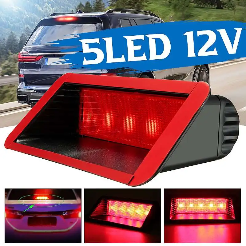 Universal 12V LED Car Rear 3rd Third Brake Light Stop Lamp Tail Warning Light Signal Lamp High Mount Car LED Light 0.5W Plastic
Universal 12V LED Car Rear 3rd Third Brake Light Stop Lamp Tail Warning Light Signal Lamp High Mount Car LED Light 0.5W Plastic