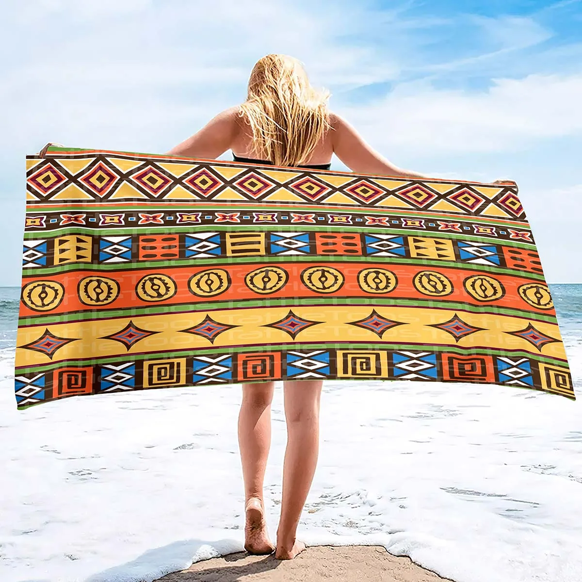 Пляжные полотенца в этническом стиле, мягкие и быстросохнущие полотенца для бассейна, удобное полотенце из микрофибры для путешествий и сп...
Пляжные полотенца в этническом стиле, мягкие и быстросохнущие полотенца для бассейна, удобное полотенце из микрофибры для путешествий и сп...