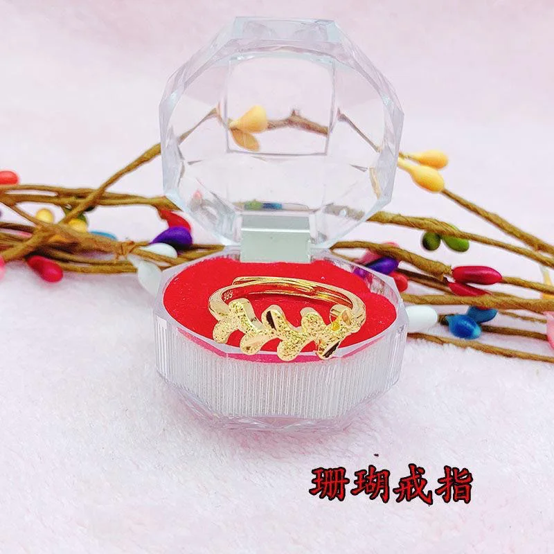 Female Living Fashion Japan and Korean Euro Ring Copper Pure Copy Real 18k Yellow Gold 999 24k Jewelry Color Never Fade
Female Living Fashion Japan and Korean Euro Ring Copper Pure Copy Real 18k Yellow Gold 999 24k Jewelry Color Never Fade