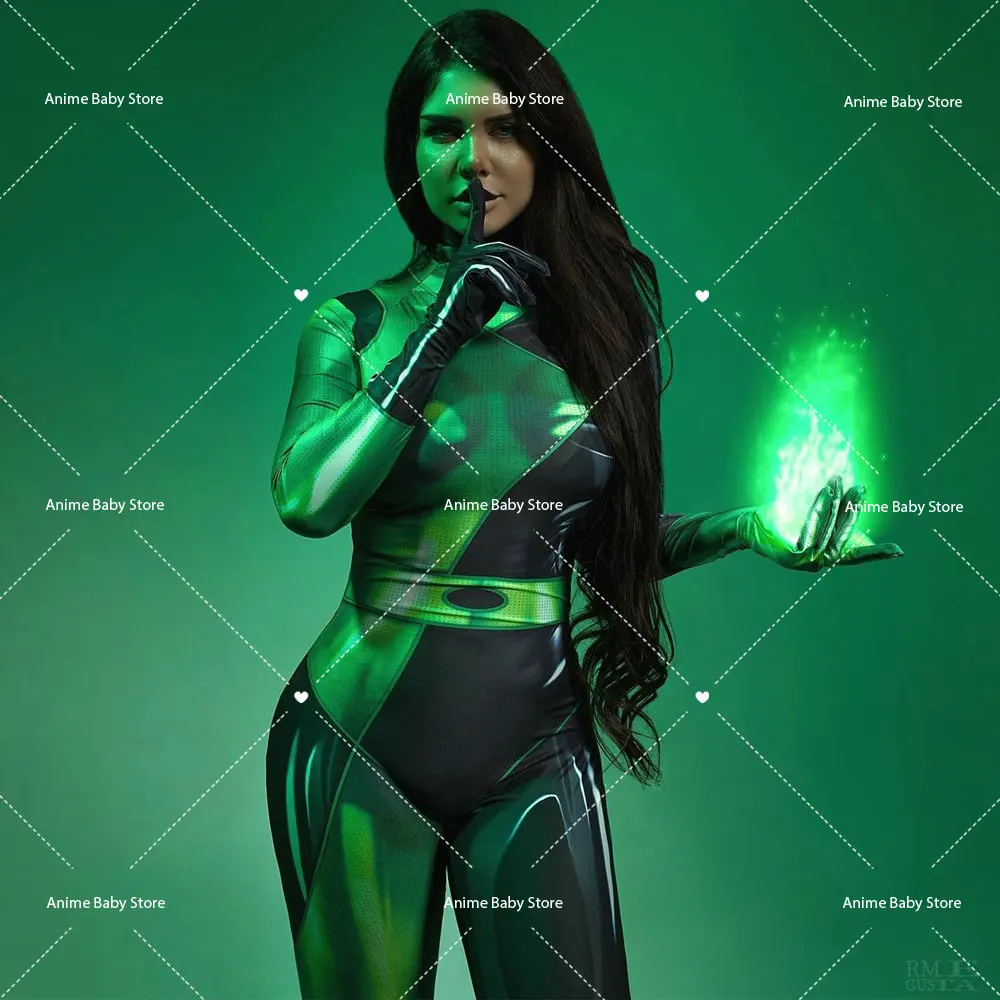 Movie & TV Kim Possible Cosplay for Girls Shego Cosplay Jumpsuit Halloween Costume Fancy Dress Women's Fancy Dress Halloween
Movie & TV Kim Possible Cosplay for Girls Shego Cosplay Jumpsuit Halloween Costume Fancy Dress Women's Fancy Dress Halloween