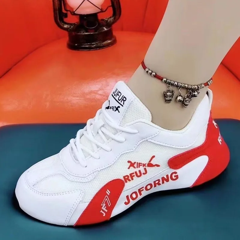 Women's Casual Sneakers Solid 2023 New Fashion Breathable Mesh Lace Up Sports Shoes Women Vulcanize Shoes Zapatos Para Mujeres
Women's Casual Sneakers Solid 2023 New Fashion Breathable Mesh Lace Up Sports Shoes Women Vulcanize Shoes Zapatos Para Mujeres