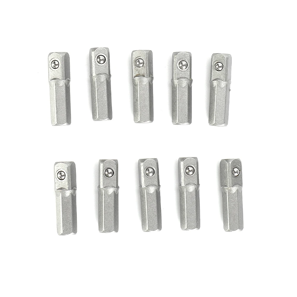 10X Impact Socket Adapter Converter 1/4" Hex Shank To 1/4" Square Drive 25mm Quick Change Chucks&Standard Drill Chucks Hand Tool
10X Impact Socket Adapter Converter 1/4" Hex Shank To 1/4" Square Drive 25mm Quick Change Chucks&Standard Drill Chucks Hand Tool