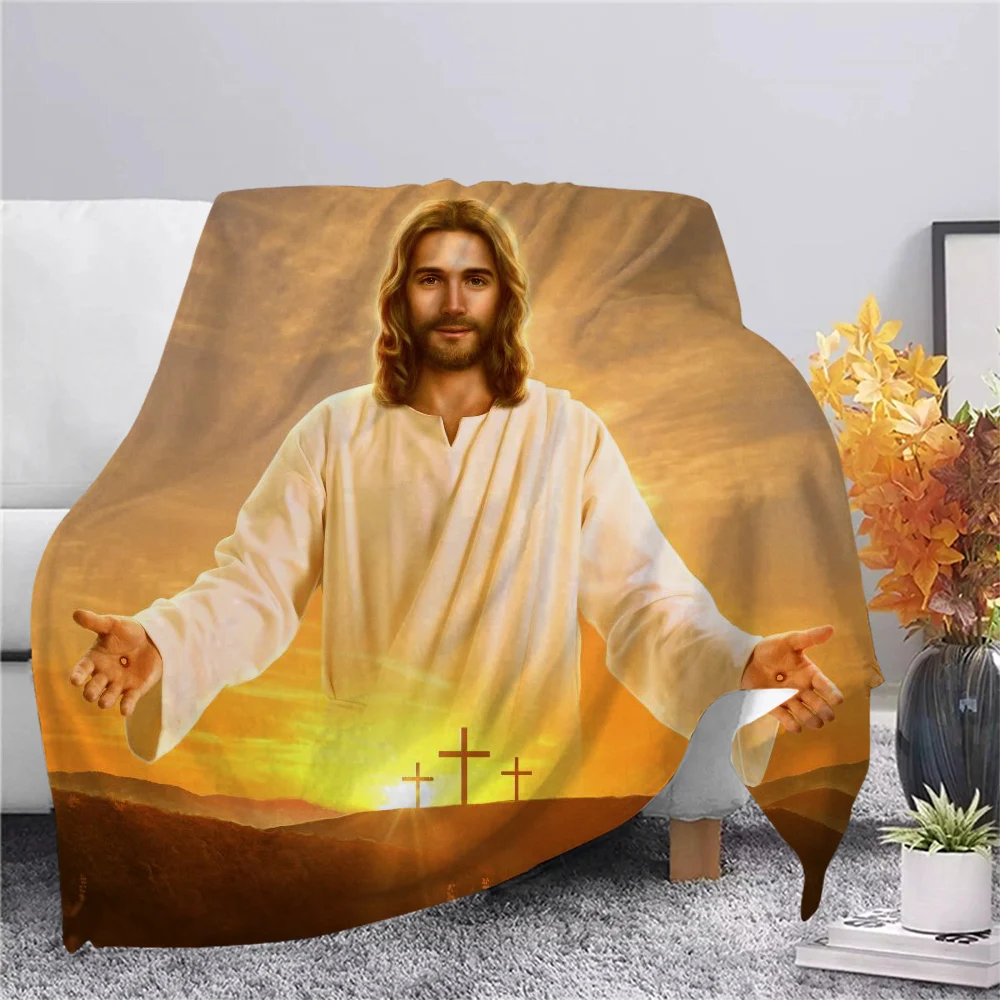 Christianity Flannel Blanket Jesus God Sherpa Blanket Fashion Throw Blanket Adult New Year Gift Christma Travel Decoration Quilt
Christianity Flannel Blanket Jesus God Sherpa Blanket Fashion Throw Blanket Adult New Year Gift Christma Travel Decoration Quilt