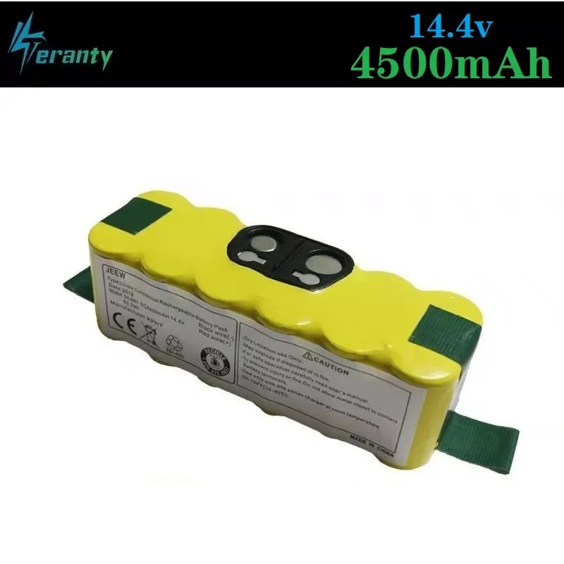 Teranty Power 14.4v 3500mAh Replacement Battery Extended-for iRobot Roomba 500 600 700 800 Series Vacuum Cleaner 785 530 560 650
Teranty Power 14.4v 3500mAh Replacement Battery Extended-for iRobot Roomba 500 600 700 800 Series Vacuum Cleaner 785 530 560 650