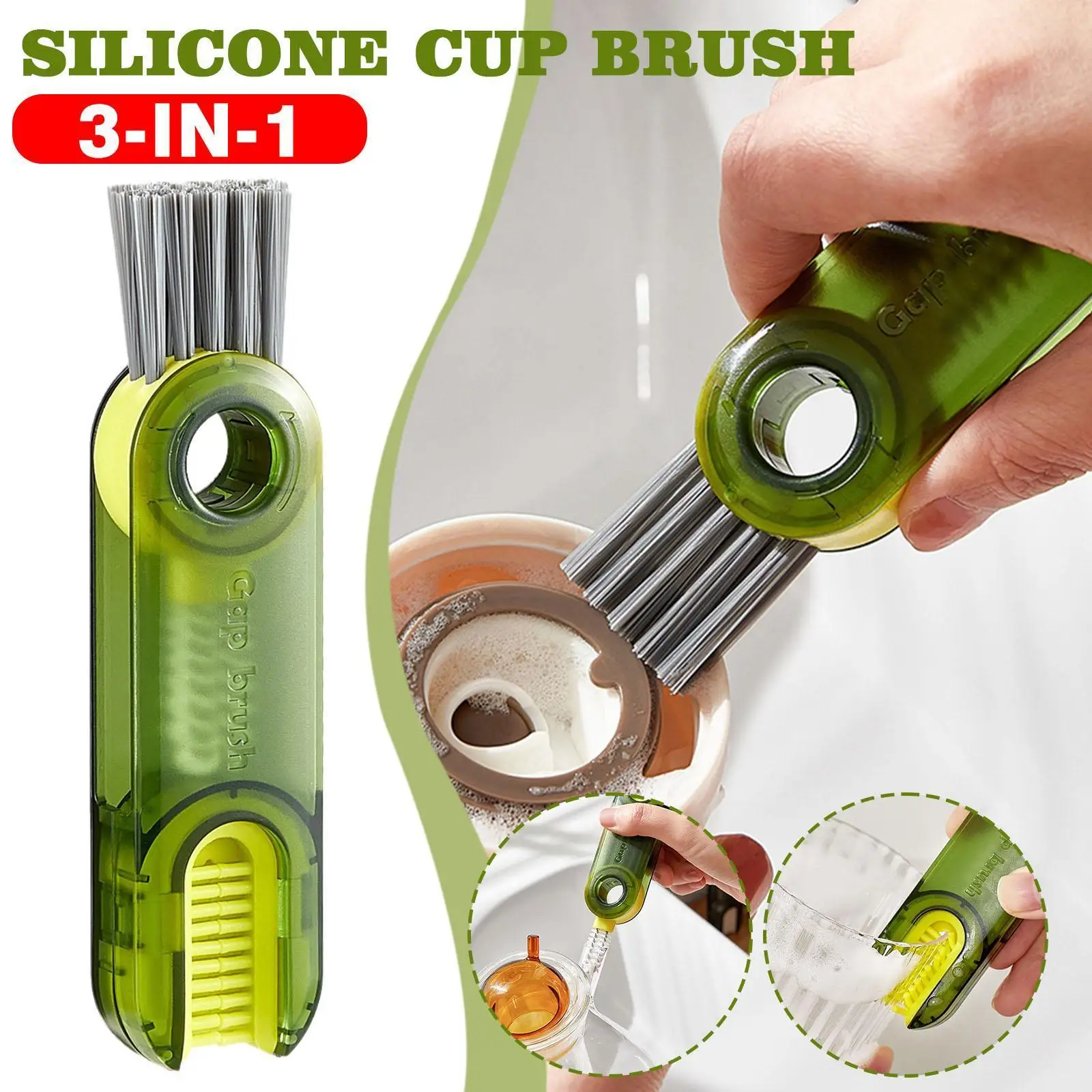 3 In 1 U-shaped 360° Rotating Brush Cup Feeding Water Bottle Cup Lip Detailing Cleaning Clean Cleaner Mouth Tools J5n7 
3 In 1 U-shaped 360° Rotating Brush Cup Feeding Water Bottle Cup Lip Detailing Cleaning Clean Cleaner Mouth Tools J5n7