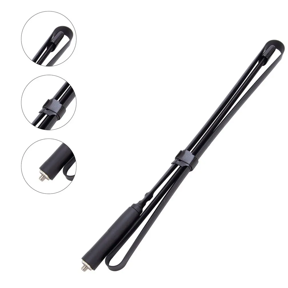 Antenna For UV-9R PLUS Waterproof Walkie Talkie Dual Band VHF UHF 144/430MHz SMA-F Foldable Antenna 108cm
Antenna For UV-9R PLUS Waterproof Walkie Talkie Dual Band VHF UHF 144/430MHz SMA-F Foldable Antenna 108cm