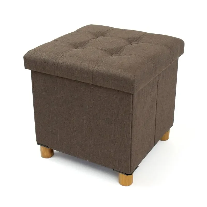 Cube Storage Ottoman Foot Stool with Tray, Brown Telescopic stool Wiggle stool Storage ottoman Folding stool Wooden chair Foldin
Cube Storage Ottoman Foot Stool with Tray, Brown Telescopic stool Wiggle stool Storage ottoman Folding stool Wooden chair Foldin