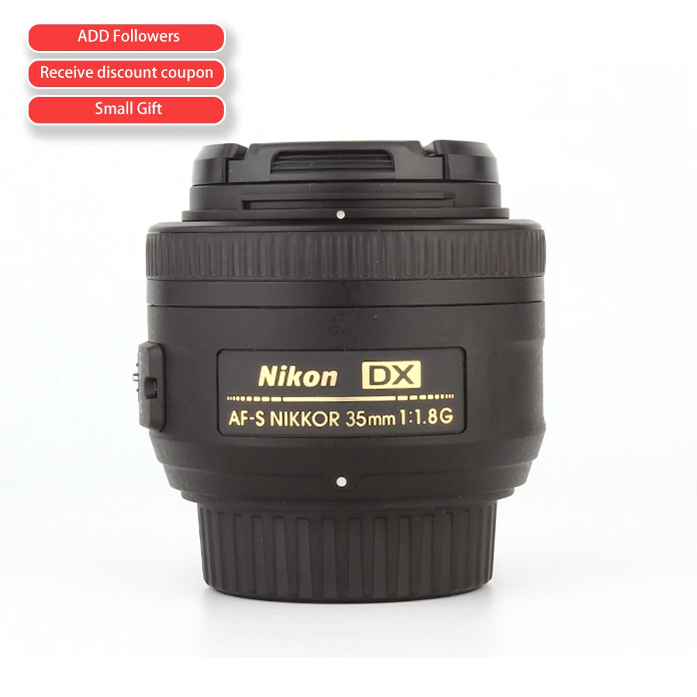 

Nikon AF-S DX NIKKOR 35mm f/1.8G Lens with Auto Focus for Nikon DSLR Cameras