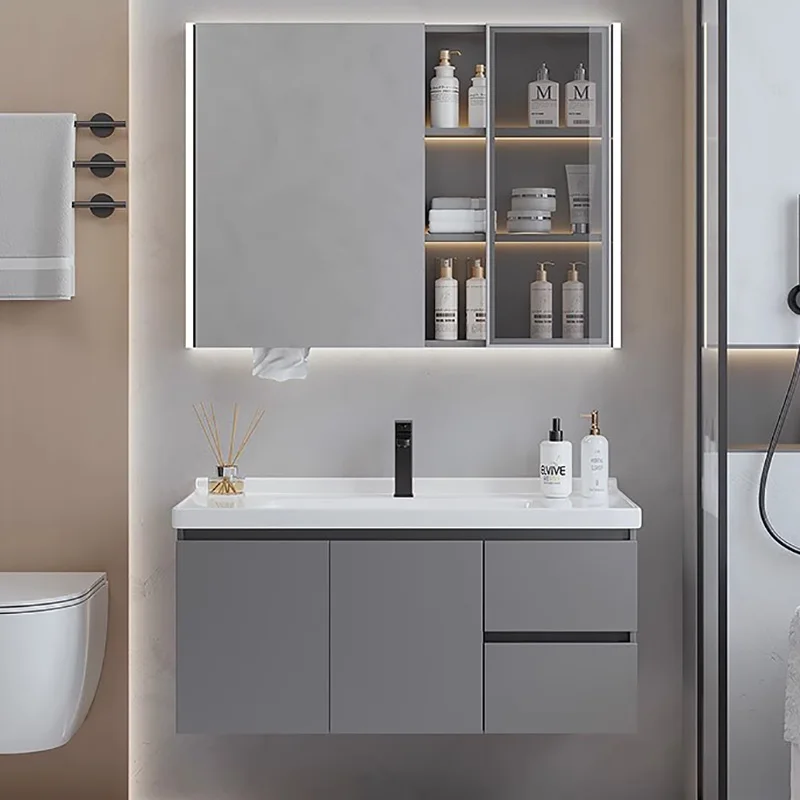 Luxury Wall Bathroom Cabinets Tool Storage Shelf Bathroom Cabinets Mirror Makeup Organizer Mobiletto Bagno Furniture YX50BC
Luxury Wall Bathroom Cabinets Tool Storage Shelf Bathroom Cabinets Mirror Makeup Organizer Mobiletto Bagno Furniture YX50BC