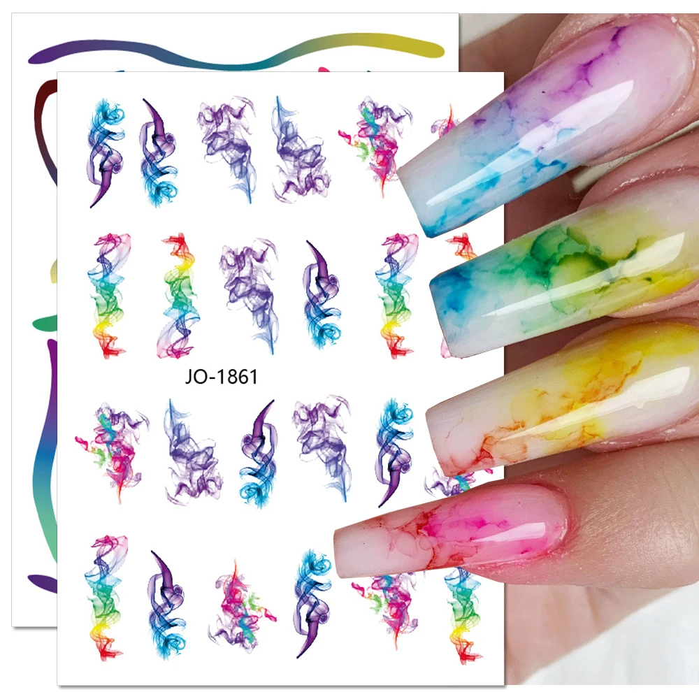 Color Feather Ribbon 3D Adhesive Stickers Nail Art Supplies Geometric Line Alphabet Nail Art Sticker Nail Art Accessories
Color Feather Ribbon 3D Adhesive Stickers Nail Art Supplies Geometric Line Alphabet Nail Art Sticker Nail Art Accessories