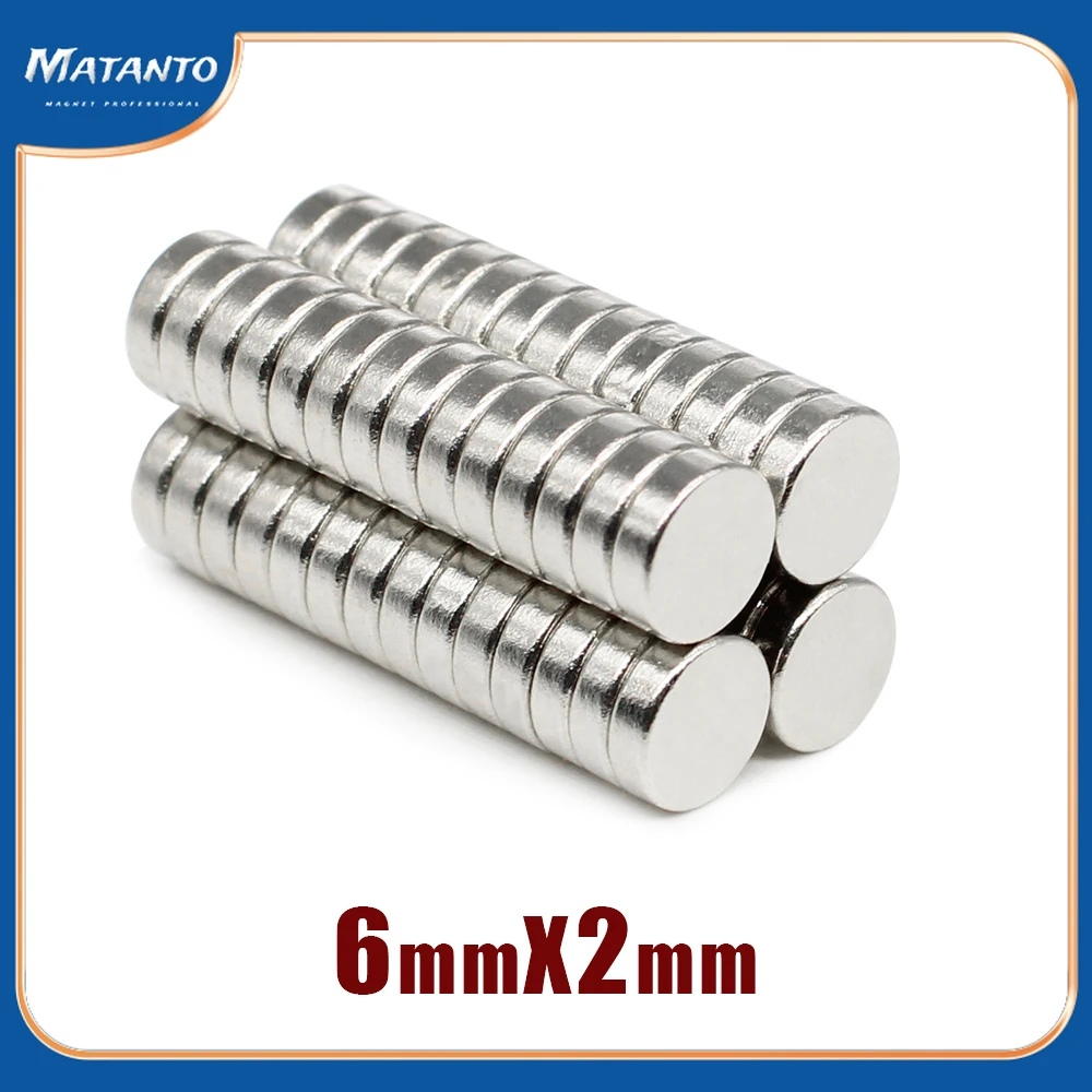 50/100/200/300/500/1000PCS 6x2 Mini Small Round Magnets Strong 6mm x 2mm N35 Circular Permanent Neodymium Magnet Disc 6x2mm 6*2
50/100/200/300/500/1000PCS 6x2 Mini Small Round Magnets Strong 6mm x 2mm N35 Circular Permanent Neodymium Magnet Disc 6x2mm 6*2