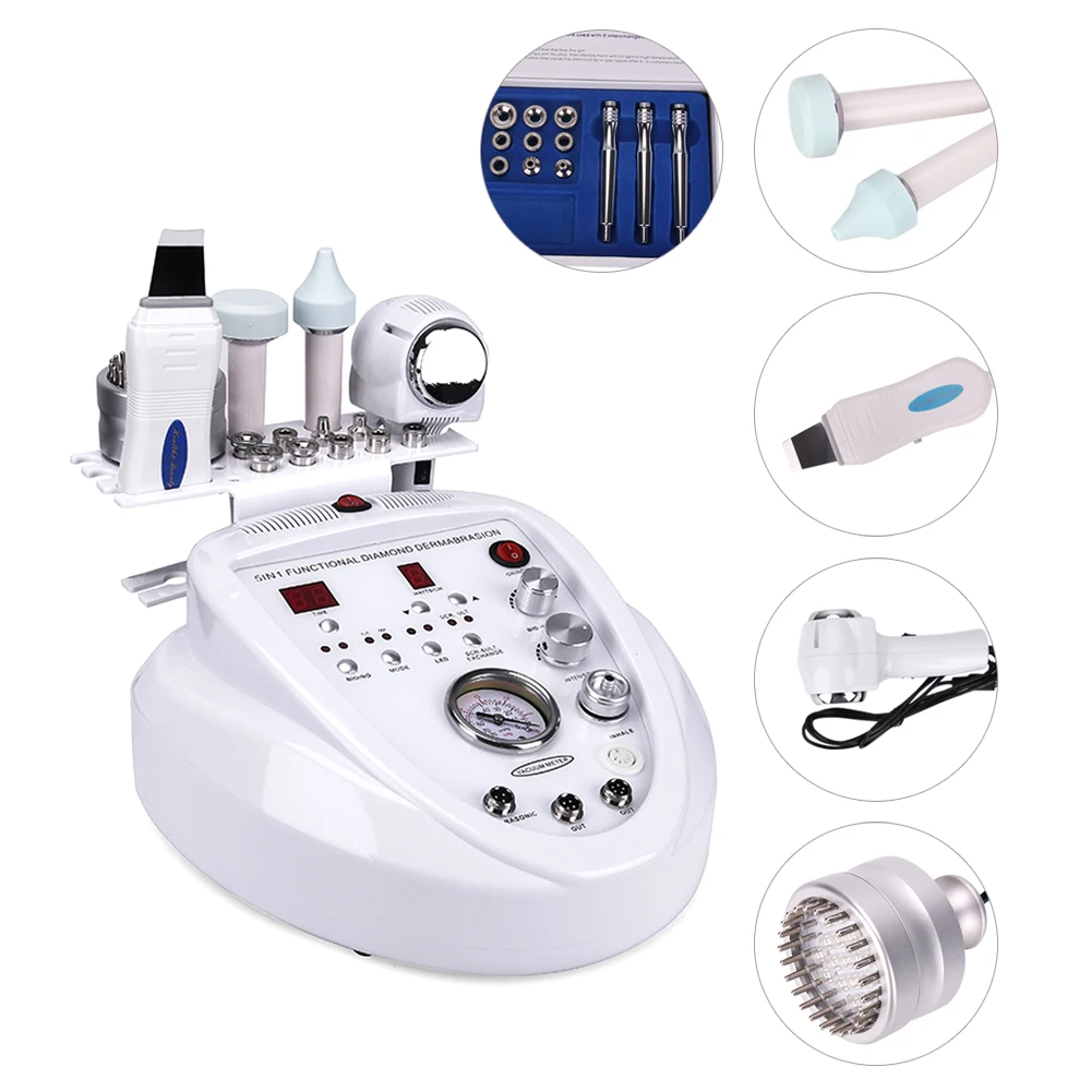 Portable multifunction 5 in 1 dermabrasion skin scrubber hot and cold hammer machine with ems skin rejuvenation
Portable multifunction 5 in 1 dermabrasion skin scrubber hot and cold hammer machine with ems skin rejuvenation