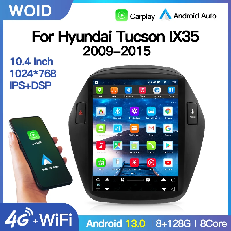 Android Car Radio Multimedia Player For Hyundai Tucson 2 LM IX35 2009-2015 For Tesla Style Screen 4G Carplay Navigation Auto GPS 
Android Car Radio Multimedia Player For Hyundai Tucson 2 LM IX35 2009-2015 For Tesla Style Screen 4G Carplay Navigation Auto GPS
