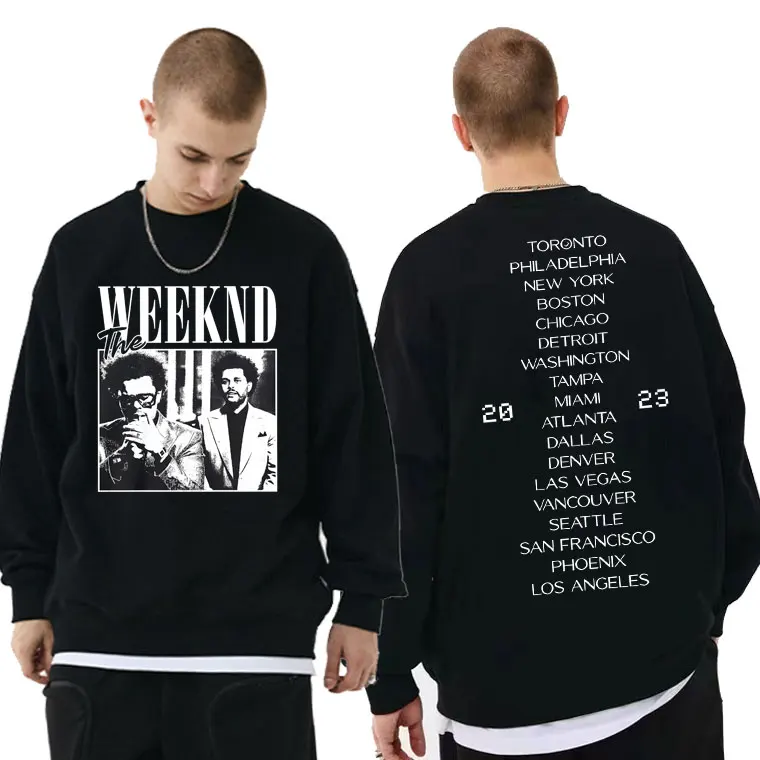 The Weeknd Print Sweatshirt Men Women Oversized Loose Sweatshirts Men's Plus Size Tops Streetwear Male Vintage Hip Hop Pullover
The Weeknd Print Sweatshirt Men Women Oversized Loose Sweatshirts Men's Plus Size Tops Streetwear Male Vintage Hip Hop Pullover