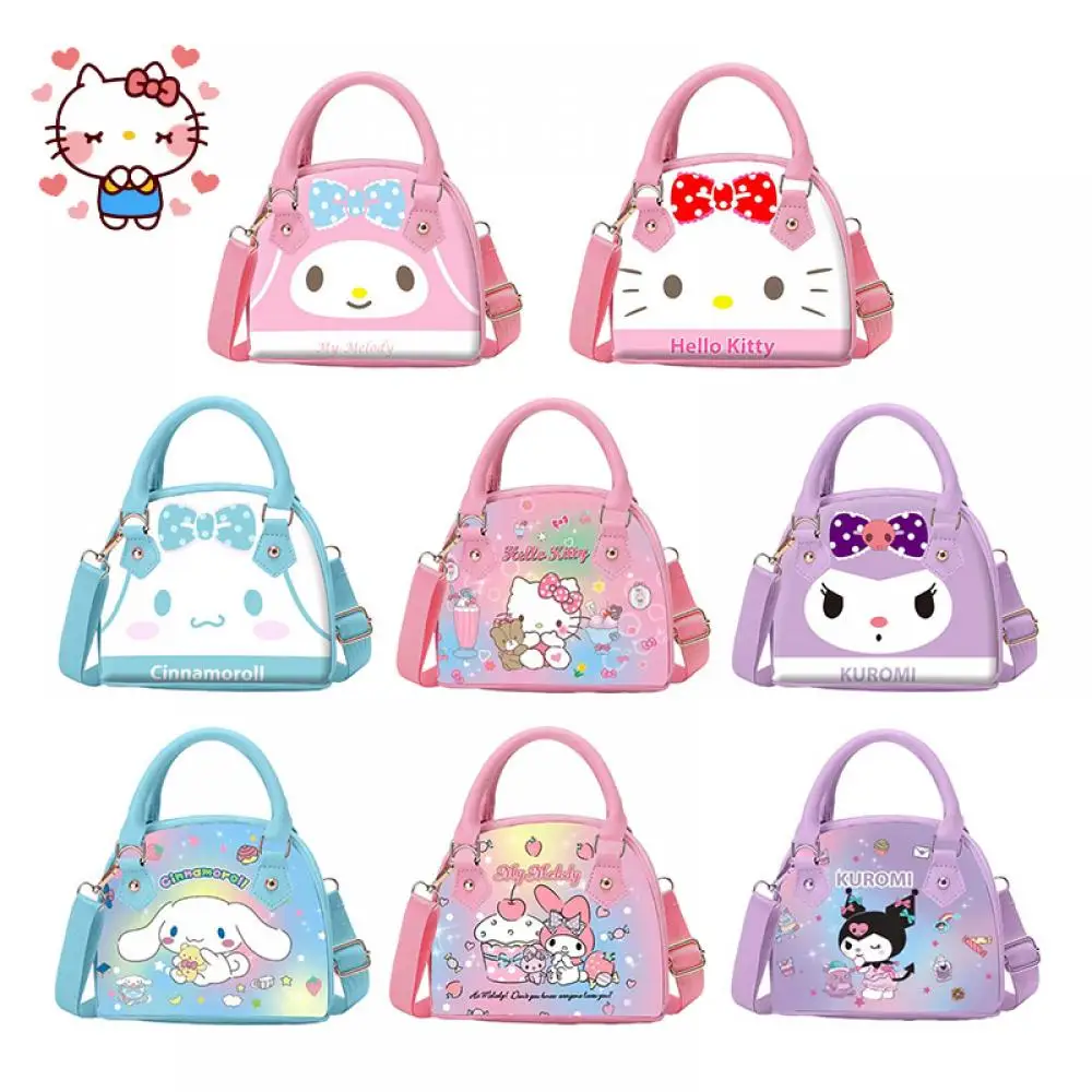 New Sanrios Cartoon Shoulder Bag Hello Kitty Kuromi Melody Cinnamoroll Pu Multifunctional Portable Handbag Girls Birthday Gifts
New Sanrios Cartoon Shoulder Bag Hello Kitty Kuromi Melody Cinnamoroll Pu Multifunctional Portable Handbag Girls Birthday Gifts