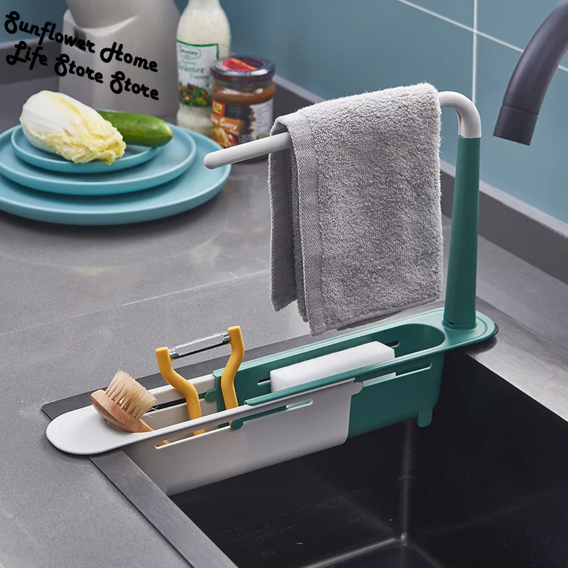 Telescopic Sink Shelf Kitchen Sinks Organizer Soap Sponge Holder Sink Drain Rack Storage Basket Kitchen Gadgets Accessories Tool
Telescopic Sink Shelf Kitchen Sinks Organizer Soap Sponge Holder Sink Drain Rack Storage Basket Kitchen Gadgets Accessories Tool