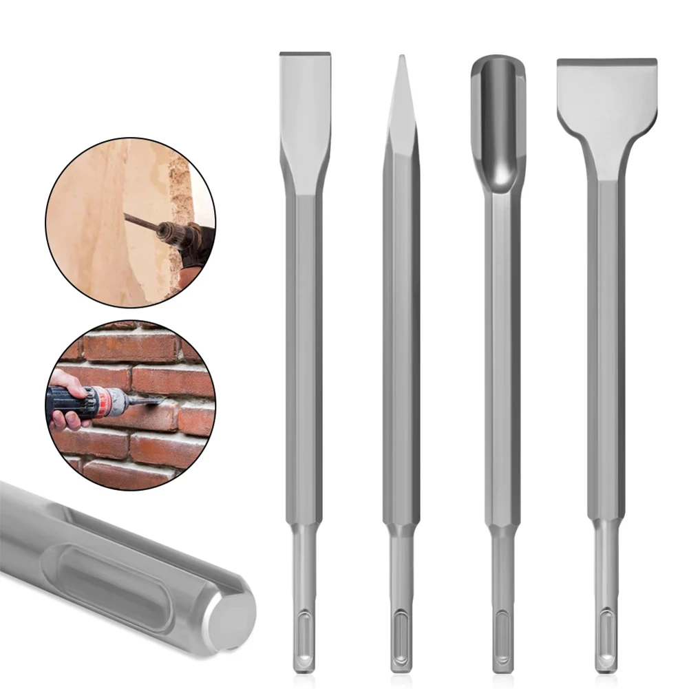 4Pcs Chisels Set SDS PLUS 14×250mm Protection Board Electric Hammer Drill Bit Slotting Operation Power Tool Drill Bits
4Pcs Chisels Set SDS PLUS 14×250mm Protection Board Electric Hammer Drill Bit Slotting Operation Power Tool Drill Bits