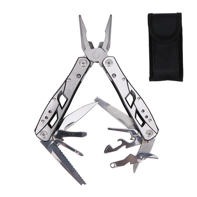 

Multi-functional Pliers Stainless Steel Wire Stripper Folding Plier Outdoor Camping Multi Tools Portable Folding Pocket Pliers