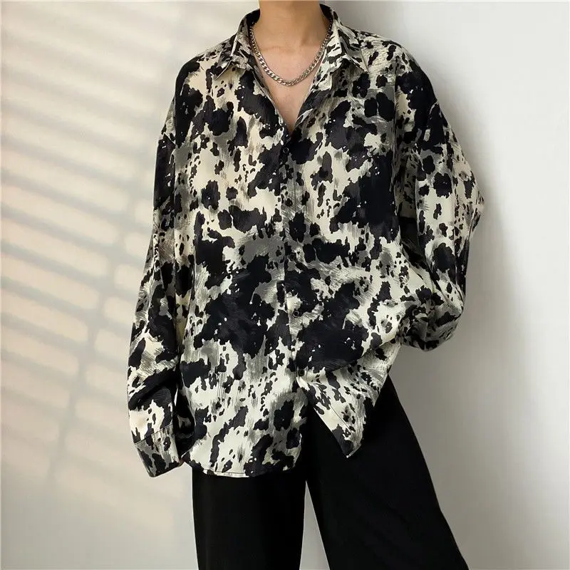 Stylish Printed Lapel Button Loose Tie Dye Shirts Men's Clothing 2023 Spring New Casual Tops Long Sleeve All-match Korean Shirt
Stylish Printed Lapel Button Loose Tie Dye Shirts Men's Clothing 2023 Spring New Casual Tops Long Sleeve All-match Korean Shirt