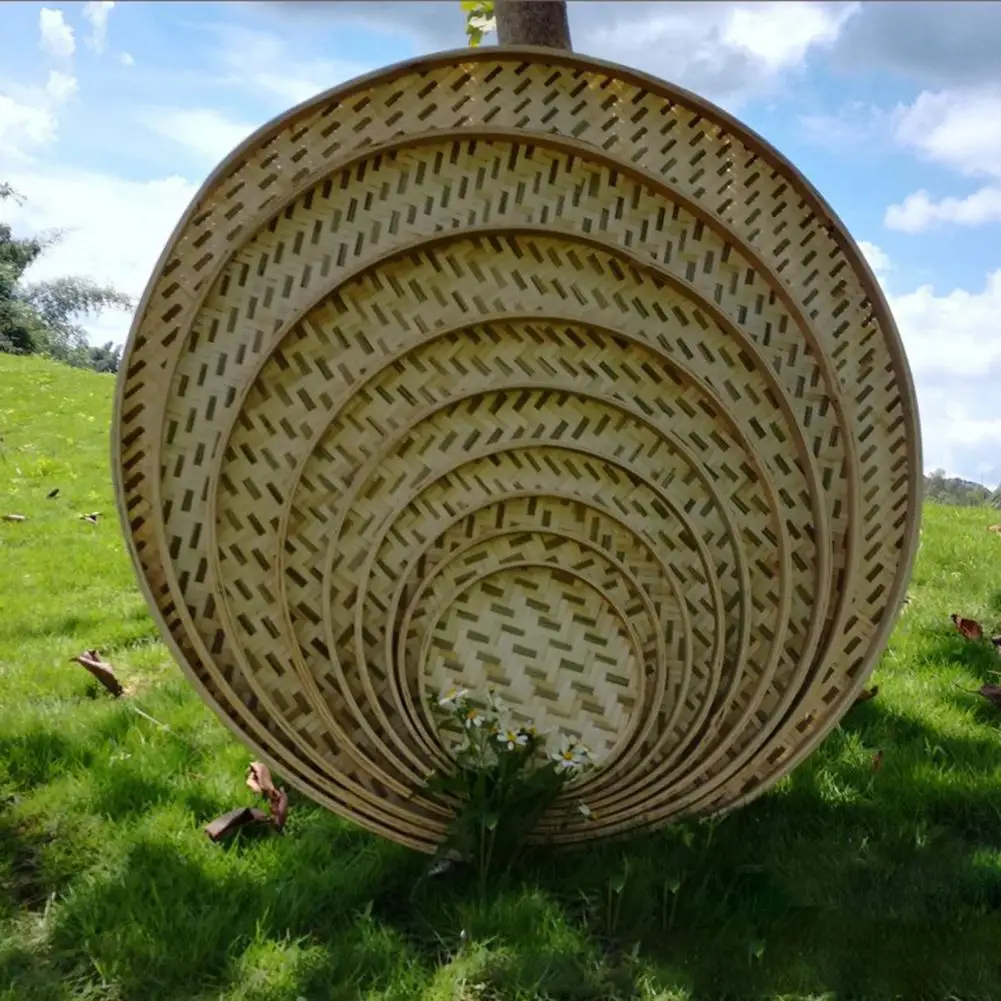 Weaving Sieve Round Shape Non-Porous Bamboo Sieve Basket Storage Organizer Bamboo Weaving Sieve Round Bamboo Sieve
Weaving Sieve Round Shape Non-Porous Bamboo Sieve Basket Storage Organizer Bamboo Weaving Sieve Round Bamboo Sieve