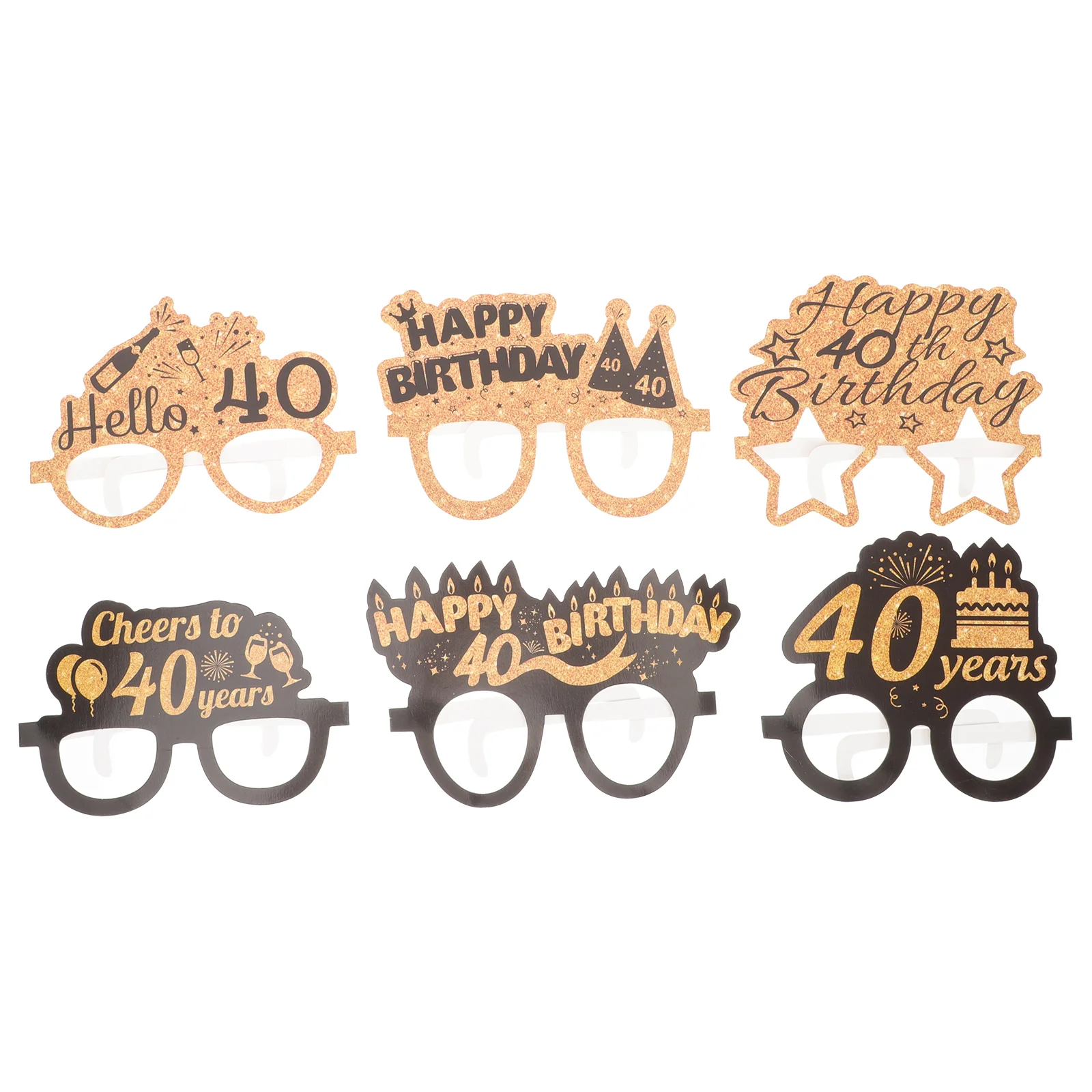 6 Pairs Birthday Party Glasses Happy Gift Eyewear Adults Paper Eyeglasses Photo Props Man
6 Pairs Birthday Party Glasses Happy Gift Eyewear Adults Paper Eyeglasses Photo Props Man