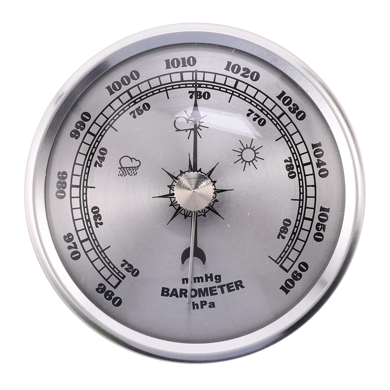 for Home Pressure Gauge Weather Station Metal Wall Hanging Barometer Atmospheric Multifunction Thermometer Hygrometer Portable
for Home Pressure Gauge Weather Station Metal Wall Hanging Barometer Atmospheric Multifunction Thermometer Hygrometer Portable