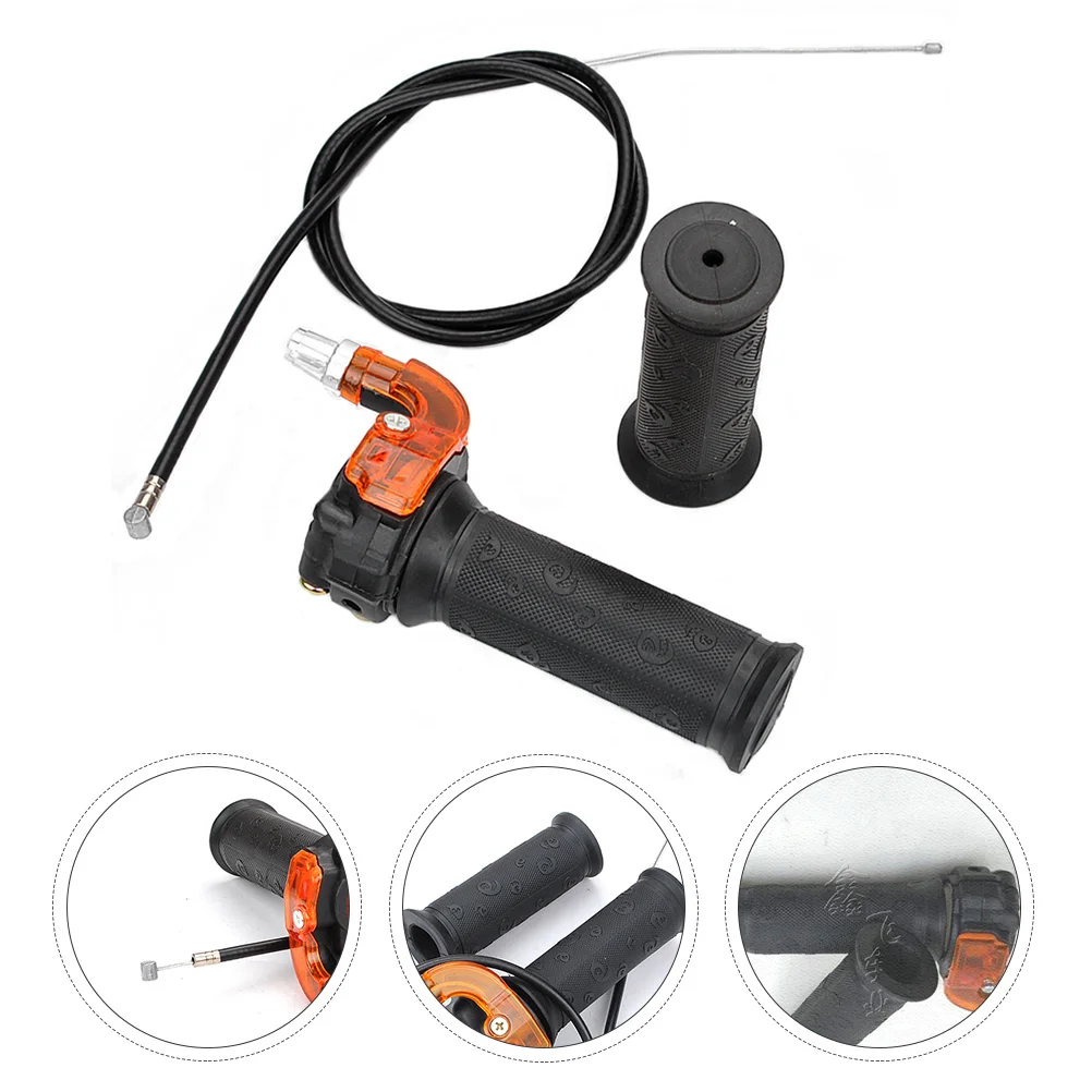 Throttle Cable Throttle Handle Grip Cable Mini Pocket Bike Grip ATV Hand Bar Cable Throttle Grip Flameout Switch 
Throttle Cable Throttle Handle Grip Cable Mini Pocket Bike Grip ATV Hand Bar Cable Throttle Grip Flameout Switch