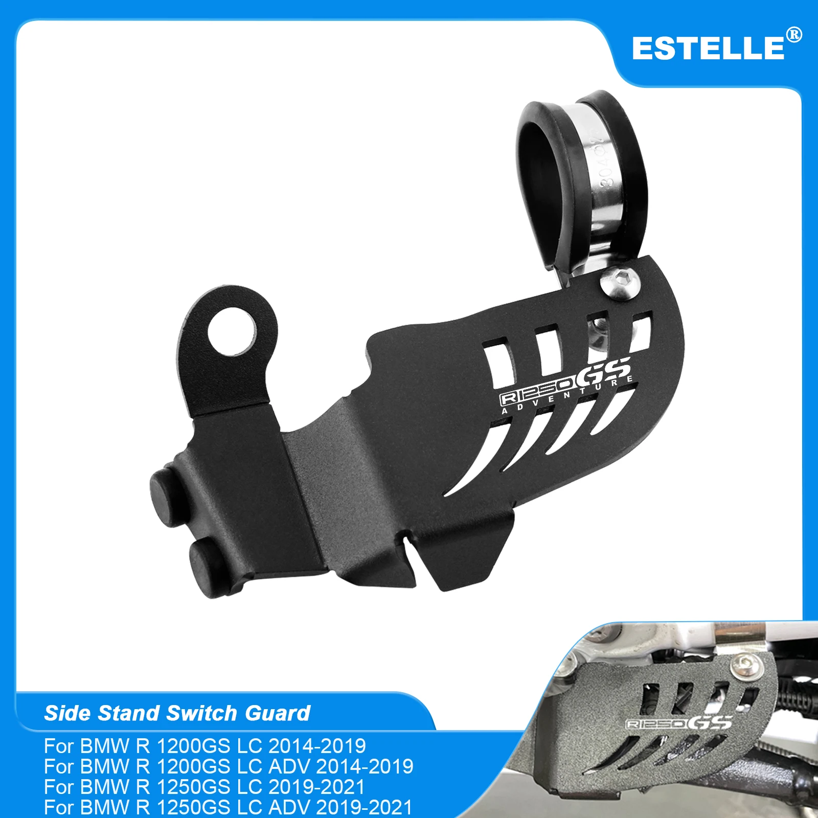 Motorcycle Sidestand Side Stand Switch Protector Guard Cover Cap For 2014-2021 BMW R1200GS R1250GS R 1200 1250 GS LC Adv
Motorcycle Sidestand Side Stand Switch Protector Guard Cover Cap For 2014-2021 BMW R1200GS R1250GS R 1200 1250 GS LC Adv