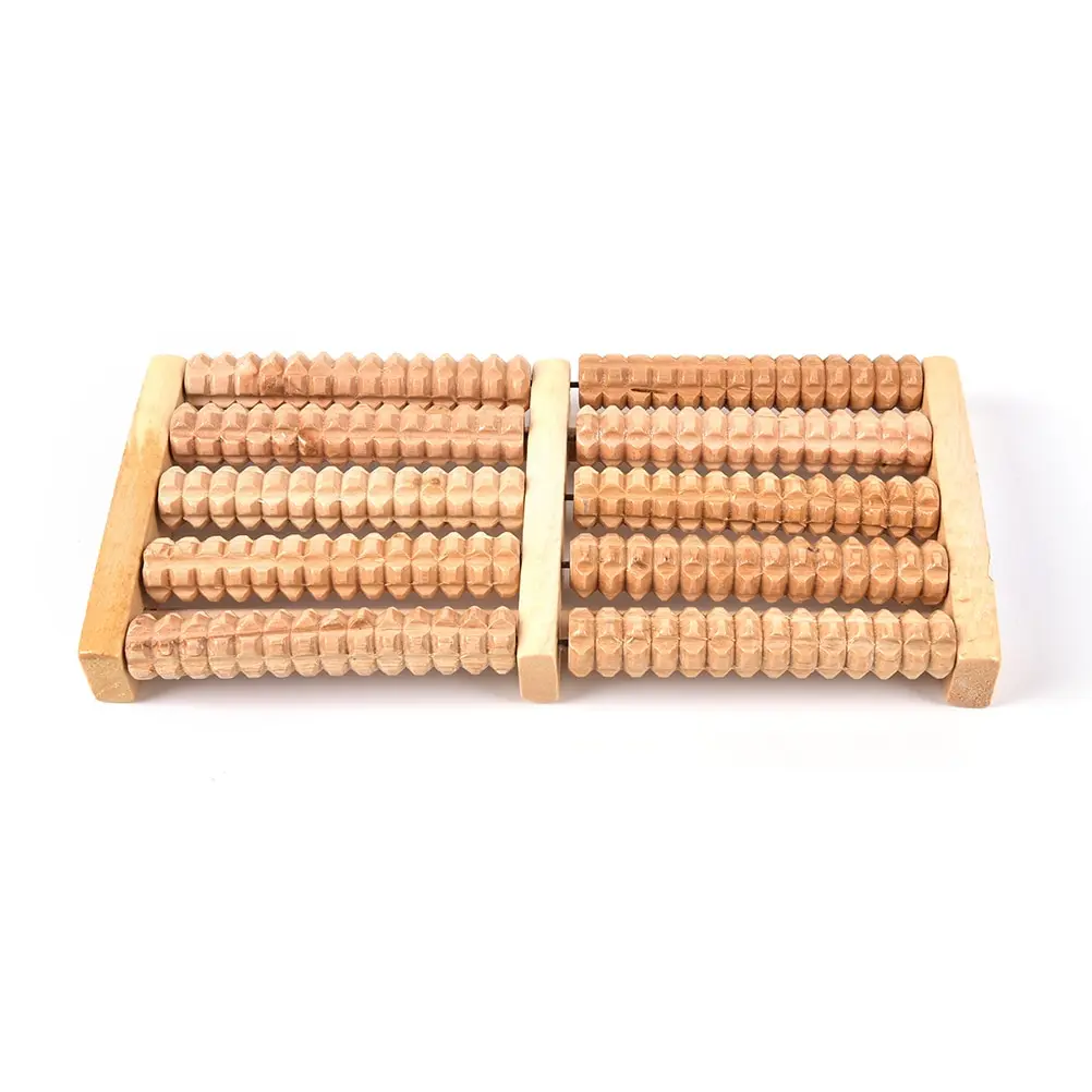 5 Rows Wooden Foot Roller Care Massage Reflexology Relax Relief Massager Spa Gift Anti Cellulite Foot Massager
5 Rows Wooden Foot Roller Care Massage Reflexology Relax Relief Massager Spa Gift Anti Cellulite Foot Massager