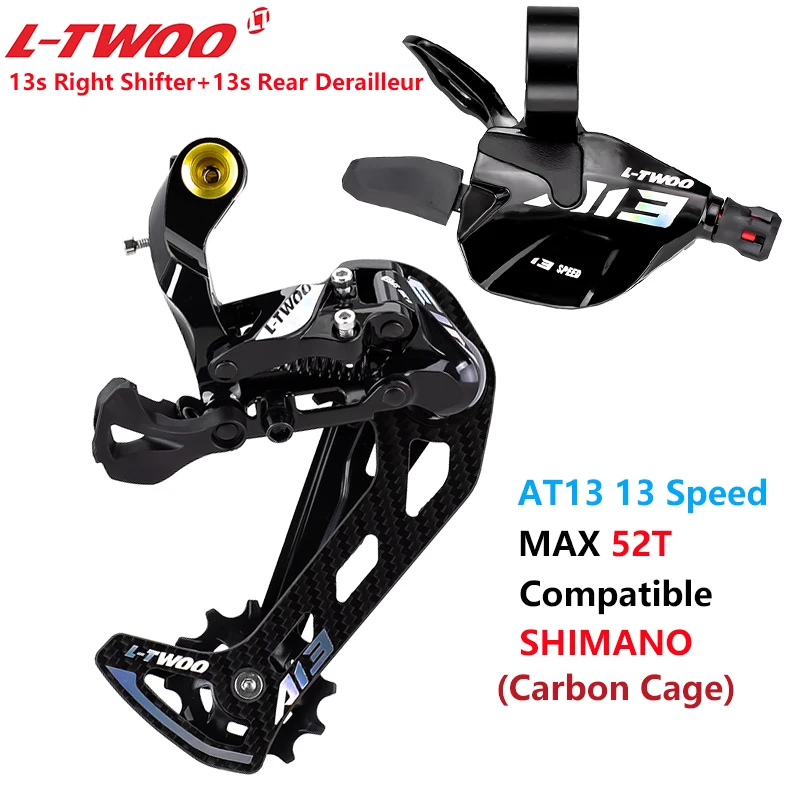 Трехскоростной переключатель скоростей LTWOO AT13 Carbon Cage 1x1 + задний переключатель передач SGS для MTB 52T 13 в, переключатель совместим с SHIMANO SRAM
Трехскоростной переключатель скоростей LTWOO AT13 Carbon Cage 1x1 + задний переключатель передач SGS для MTB 52T 13 в, переключатель совместим с SHIMANO SRAM