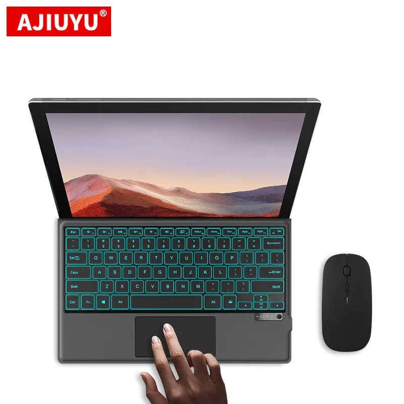 Волшебная клавиатура для Microsoft Surface Pro 7, 6, 5, 4, Pro7, Pro6, Pro5, Pro4, Bluetooth-клавиатура, чехол для планшетов и ноутбуков 12,3 дюйма
Волшебная клавиатура для Microsoft Surface Pro 7, 6, 5, 4, Pro7, Pro6, Pro5, Pro4, Bluetooth-клавиатура, чехол для планшетов и ноутбуков 12,3 дюйма